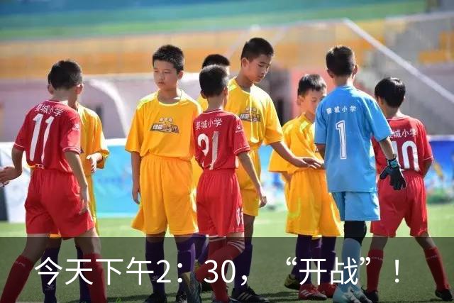 今天下午2：30，“开战”！